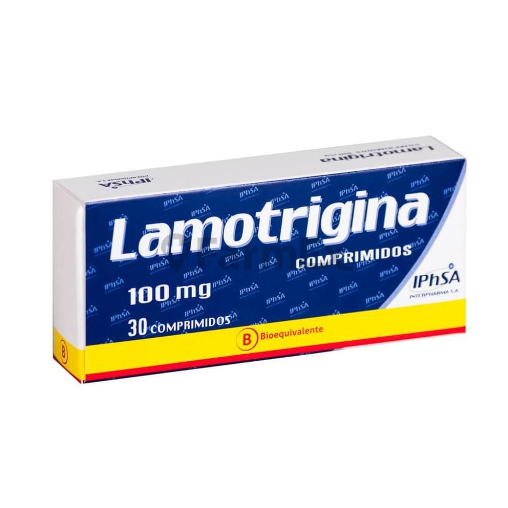 Lamotrigina 100 mg x 30 comprimidos Farmex-BanMedica-Persistente